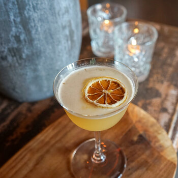 drink, cocktail, riedel, whisky, bournon, bourbon crusta, maraschino, opskrift, drinksopskrift