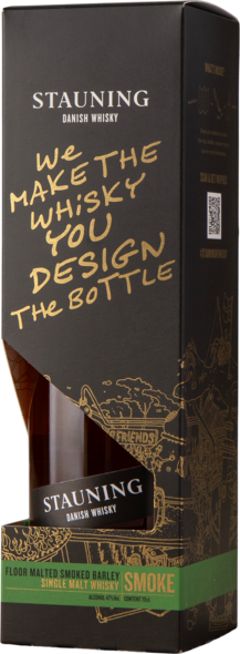 Stauning Smoke Design label 47,0%, 70 cl