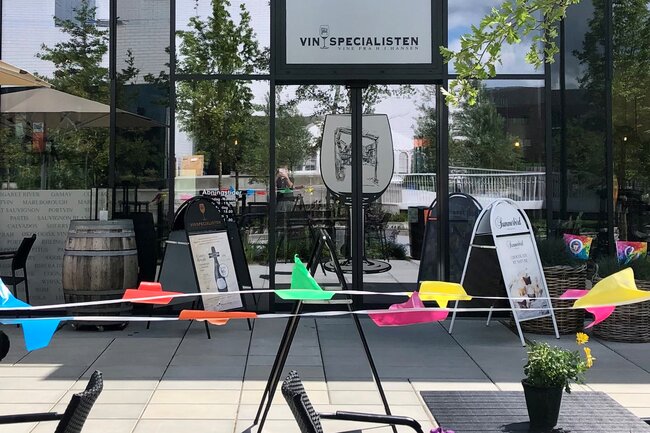 Facade af Vinspecialisten