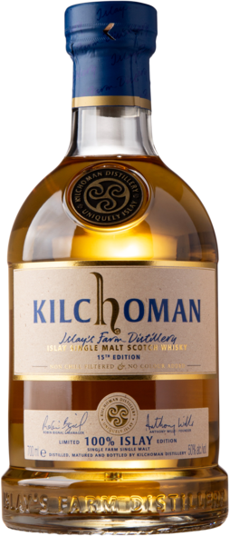 Kilchoman 100% Islay 15 Edition 9 år, 50%, 70 cl