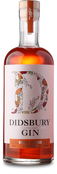 Didsbury Blood Orange & Ginger Gin 40%, 70 cl