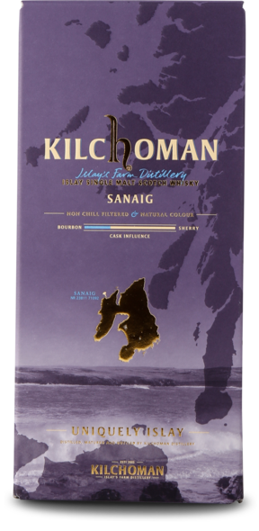 Kilchoman Sanaig 46%, Single Malt, 70 cl