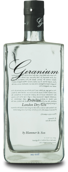 Geranium Premium London Gin 44%, 70 cl