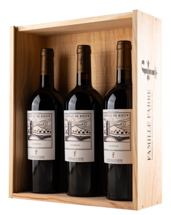 2022 Château de Rieux Demi-Muid Giftbox, AOP, 3x75 cl