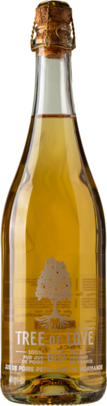 Tree of Love Sparkling Pear Organic 75 cl, Christian Drouin