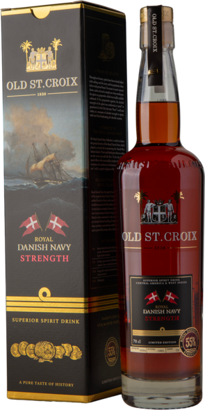 Old St. Croix Navy Strength 55%, 70 cl