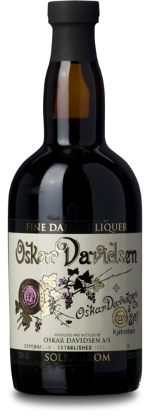 Oskar Davidsens Solbærrom 21%, 70 cl