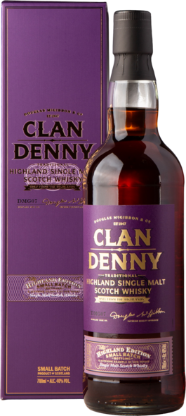 Clan Denny Highland Single Malt 40,0%, 70 cl