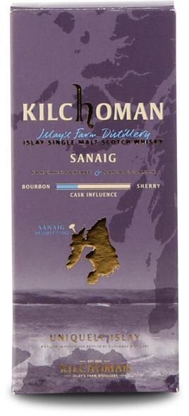 Kilchoman Sanaig 46%, Single Malt, 5 cl