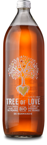 Tree of Love Apple Juice Organic, 100 cl, Christian Drouin