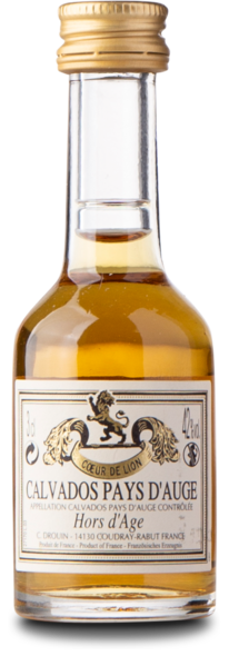 Drouin Calvados 42%, Hors d'Age, 3 cl