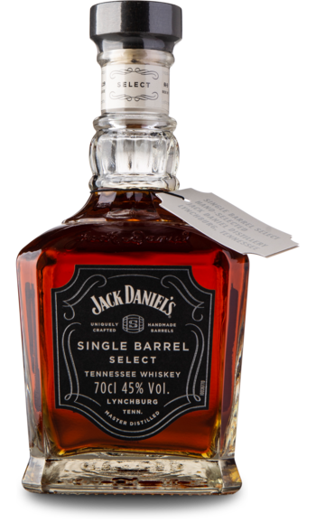 Jack Daniel´s S. Barrel 45%, 70 cl
