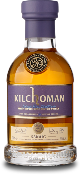 Kilchoman Sanaig 46%, Single Malt, 20 cl