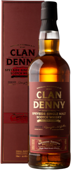 Clan Denny Speyside Single Malt 40%, 70 cl