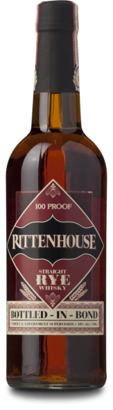 Rittenhouse Straight Rye 50%, 70 cl