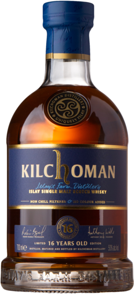 Kilchoman 16 Year Old, 50%, 70 cl