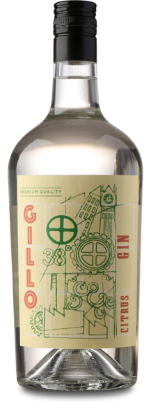 Silvio Carta Gillo Citrus Gin 38%, 100 cl