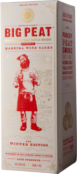 Big Peat Winter Madeira cask finish 53,6%, 70 cl
