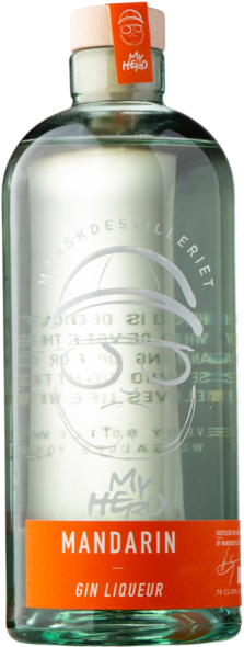 My Hero Mandarin Gin Likør 20%, 70 cl