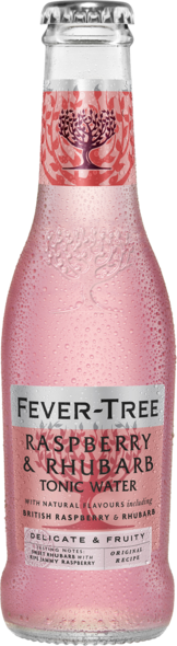 Fever Tree Rapsberry & Rhubarb Tonic 200 ml. 24 fl.