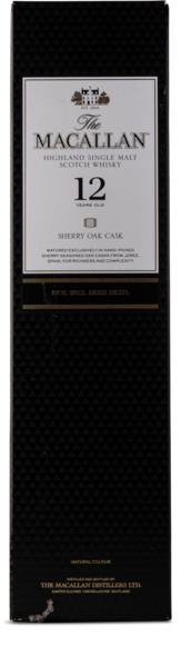 Macallan 12 Years Sherry 40%, 70 cl