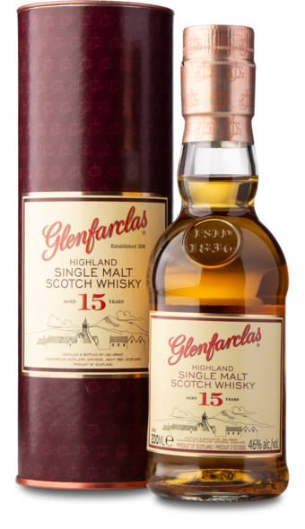 Glenfarclas 15 Years 46%, 20 cl, J & G Grant