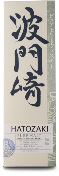 Hatozaki Japanese Pure Malt Whisky 46,00%, 70 cl