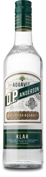 O.P. Anderson Klar Økologisk 40%, 70 cl