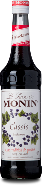 Monin Solbærsirup, 70 cl