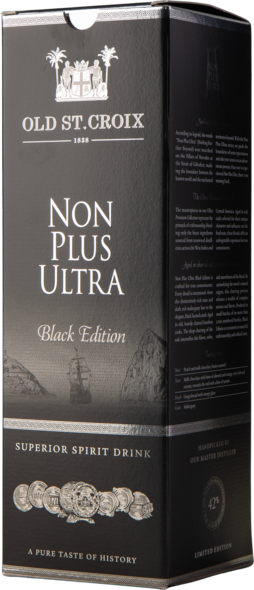 Old St. Croix Non Plus Ultra Black Edition 42%, 70 cl