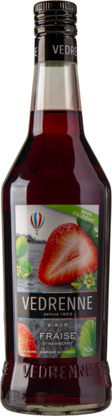 Vedrenne Creme de Fraise 15%, 70 cl