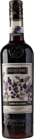 Vedrenne Creme de Cassis 15%, 70 cl