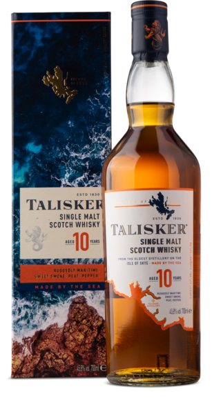 Talisker 10 Years 45,8%, Single Malt, 70 cl