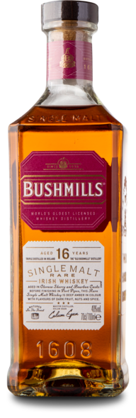 Bushmills 16 Years 40%, 70 cl
