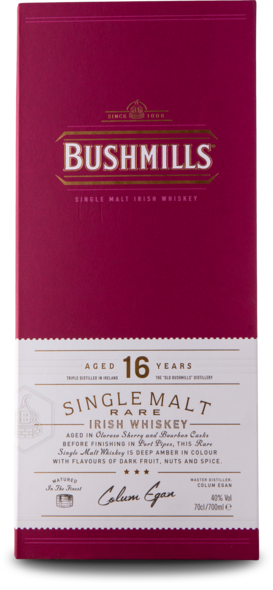 Bushmills 16 Years 40%, 70 cl