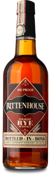 Rittenhouse Straight Rye 50%, 70 cl