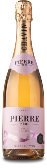 Pierre Zero Sparkling Rose Alkoholfri 0,0%, Domaines Pierre Chavin