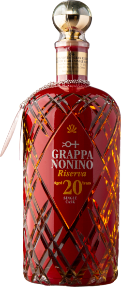 Grappa Gran Riserva 20 år 43%, 70 cl