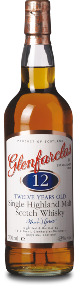 Glenfarclas 12 Years 43%, 70 cl, J & G Grant