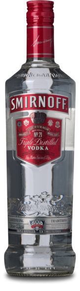 Smirnoff Vodka 37,5%, 70 cl