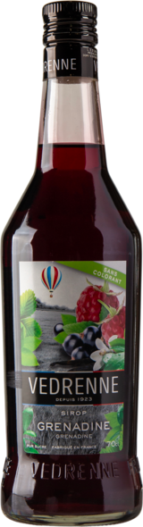 Vedrenne Grenadine Syrup, 70 cl
