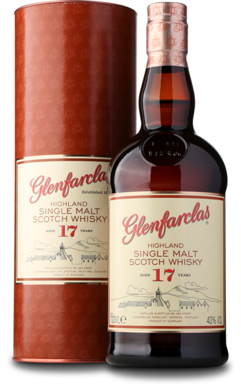 Glenfarclas 17 Years 43%, 70 cl, J & G Grant