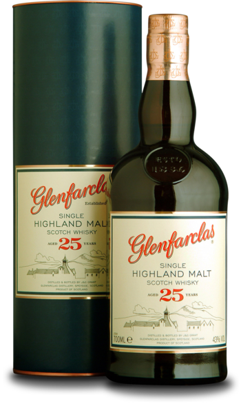 Glenfarclas 25 Years 43%, 70 cl, J & G Grant