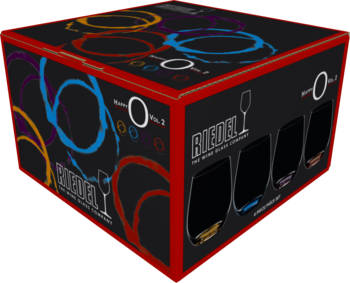 Riedel Happy O, Vol. 2 5414/88, 1 stk = 4 glas