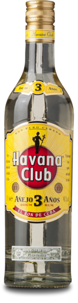 Havana Club 3 Years 37,5%, 70 cl