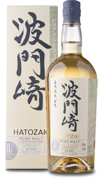 Hatozaki Japanese Pure Malt Whisky 46,00%, 70 cl