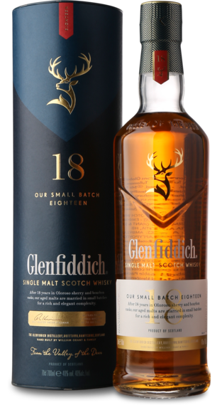Glenfiddich 18 Years 40%, 70 cl