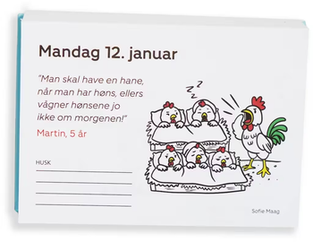 Kræftens Bekæmpelse humørkalender 2027
