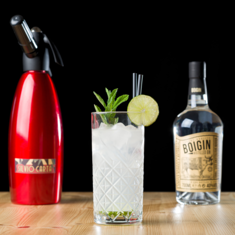 Boigin Fizz er en dejlig frisk cocktail blandet af Silvio Cartas produkter. Du får opskriften på Boigin Fizz og en video, der viser fremgangsmåden, lige her.

Glas: [https://www.hjhansen-vin.dk/glas-tilbehoer/alle-riedelprodukter/bar-collection/highball-drinks-specifik-glasserie-6417-04-2-pack|Riedel Highball]
Pynt: En skive lime og evt. en myntetop.

[https://media-prod.hjhansen-vin.dk/download/link/9c86528a-ab21-4586-a0d6-8675d43a7174|Download opskrift]