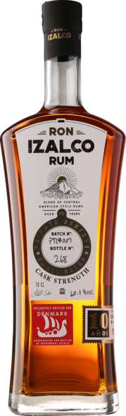 Ron Izalco 10 Years Cask Strength 60,2%, 70 cl